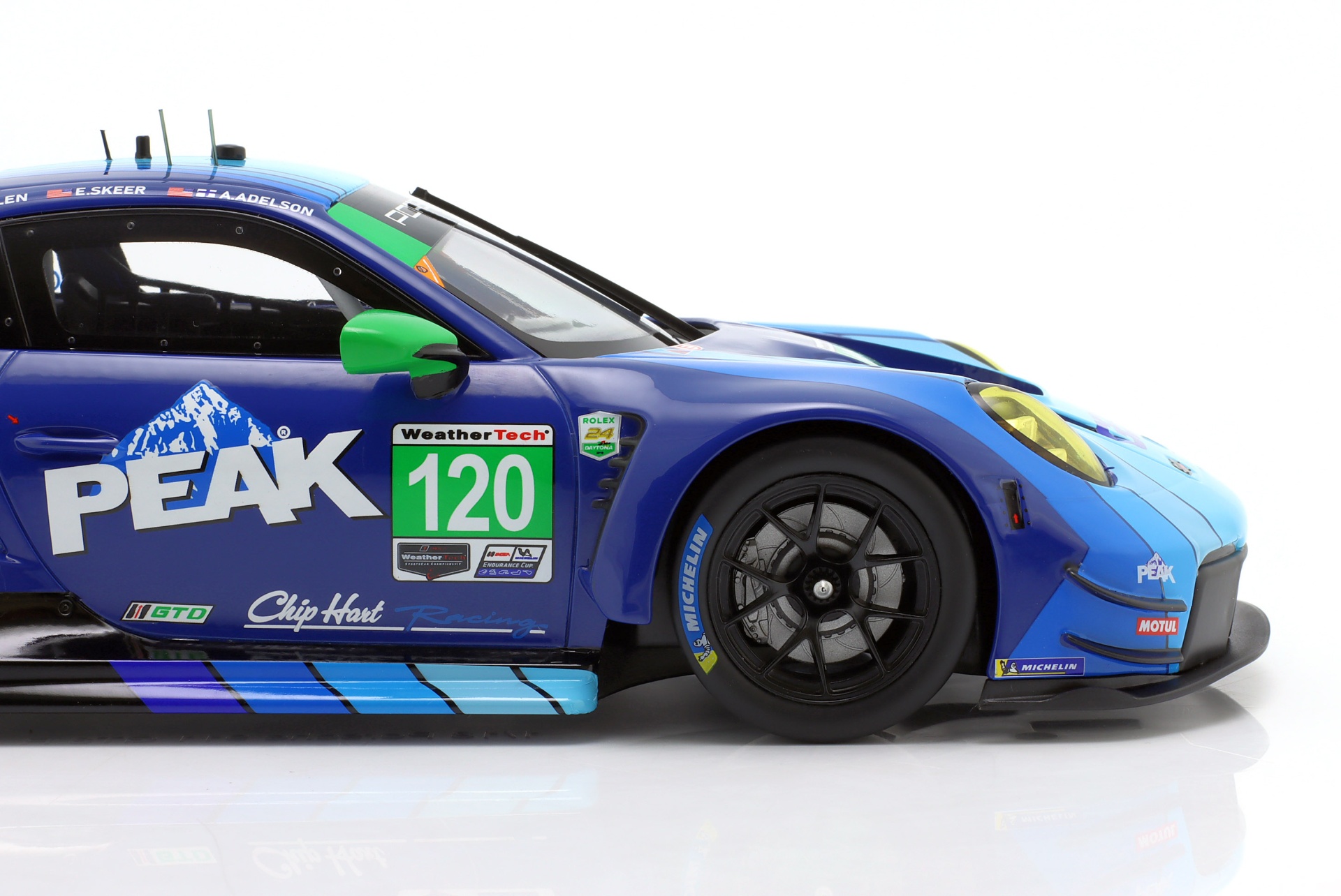 Porsche 911 GT3 R #120 24h Daytona 2024 Wright Motorsports  