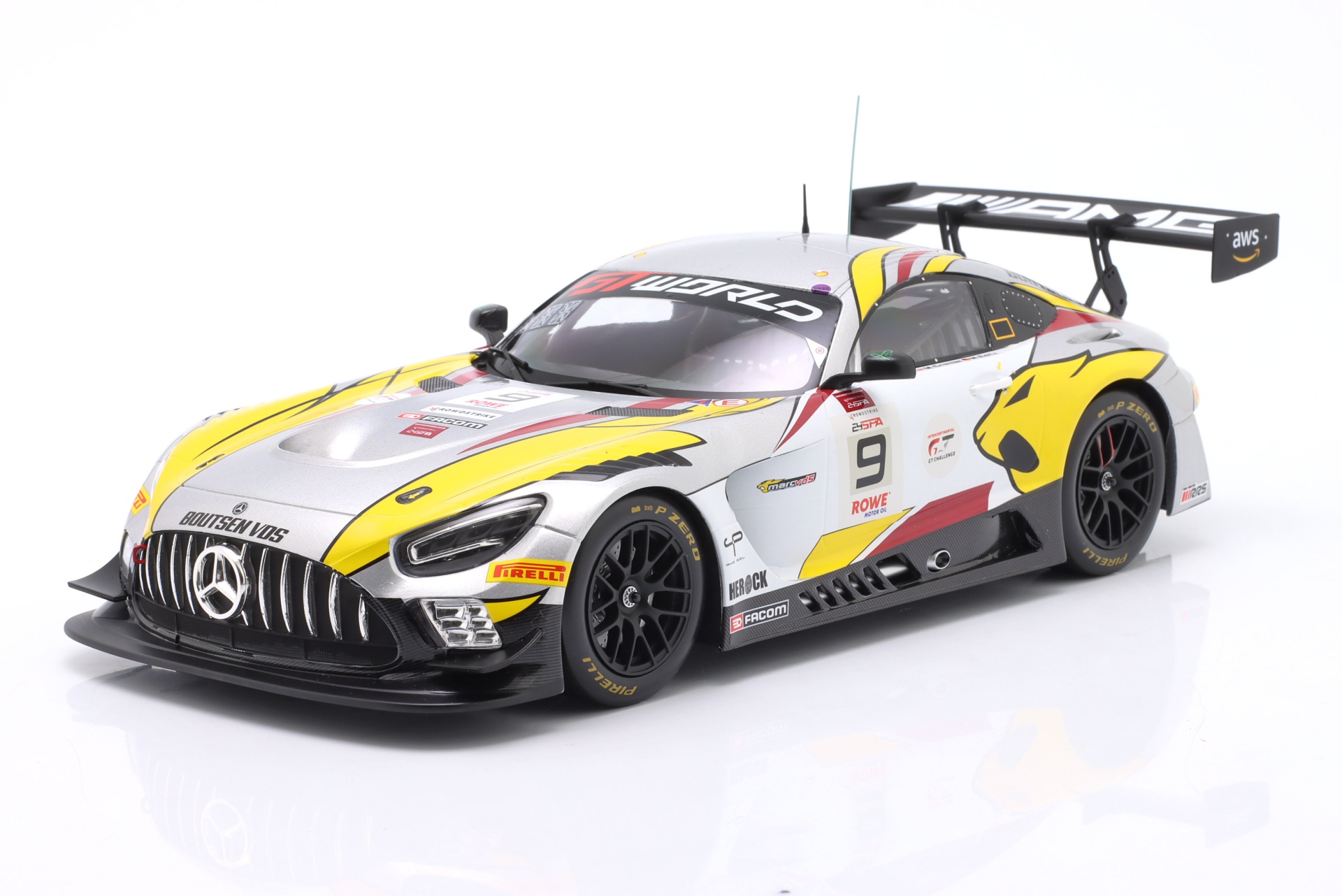 Mercedes-AMG GT3 Evo #9 24h Spa 2025 Boutsen VDS Racing Team  