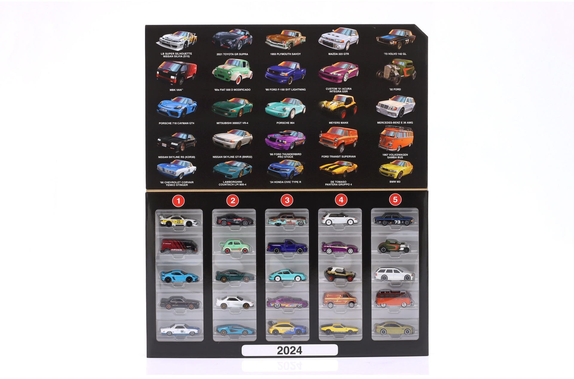 25-Car Set Boulevard Deluxe Mix Box  