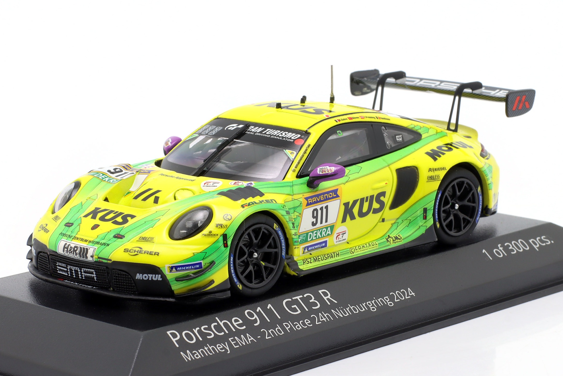 Porsche 911 GT3 R #911 2nd 24h N&uuml;rburgring 2024 Manthey Grello  
