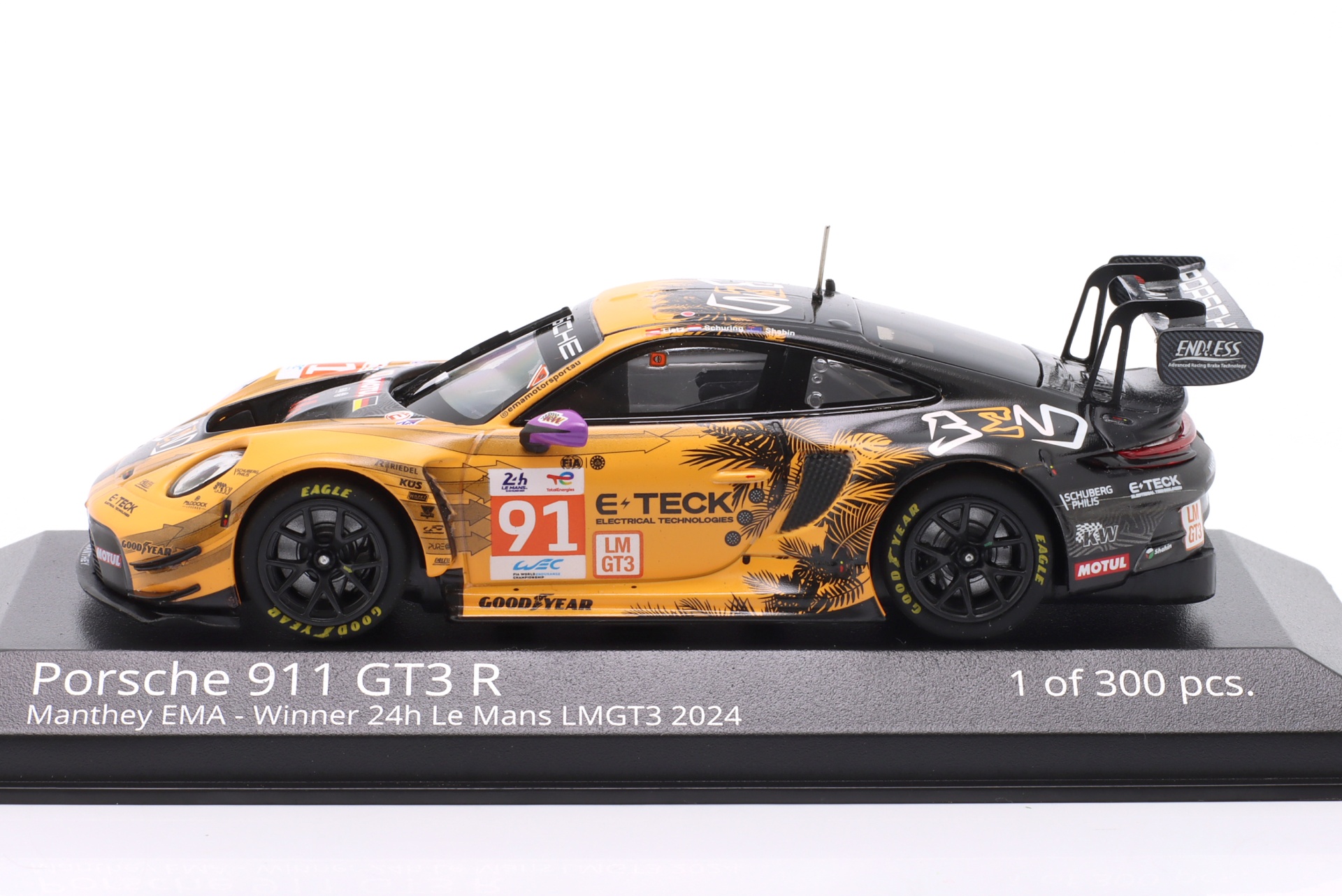 Porsche 911 GT3 R #91 Sieger LMGTE 24h LeMans 2024 Manthey EMA  