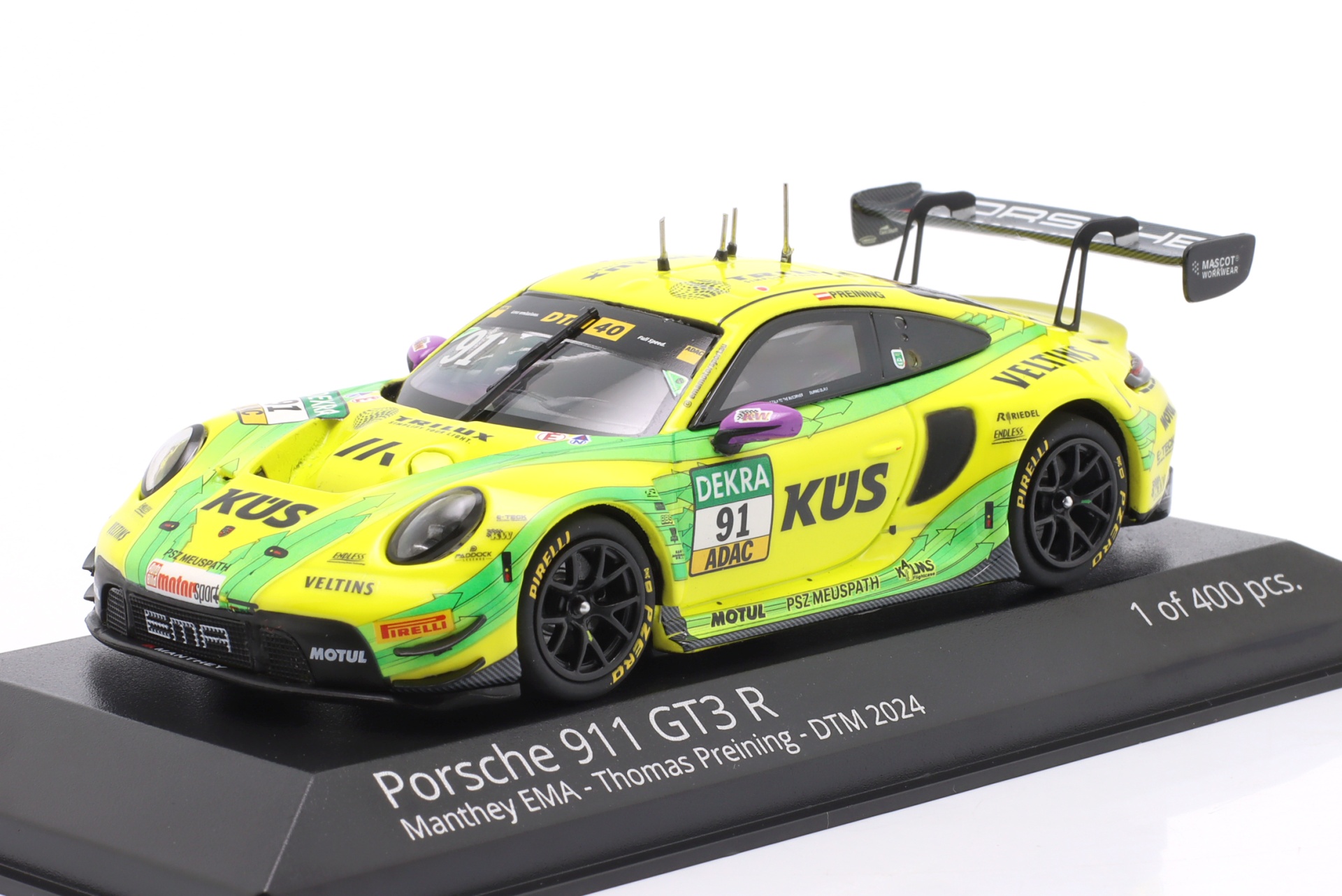 Porsche 911 GT3 R #91 DTM 2024 Thomas Preining Manthey Grello  