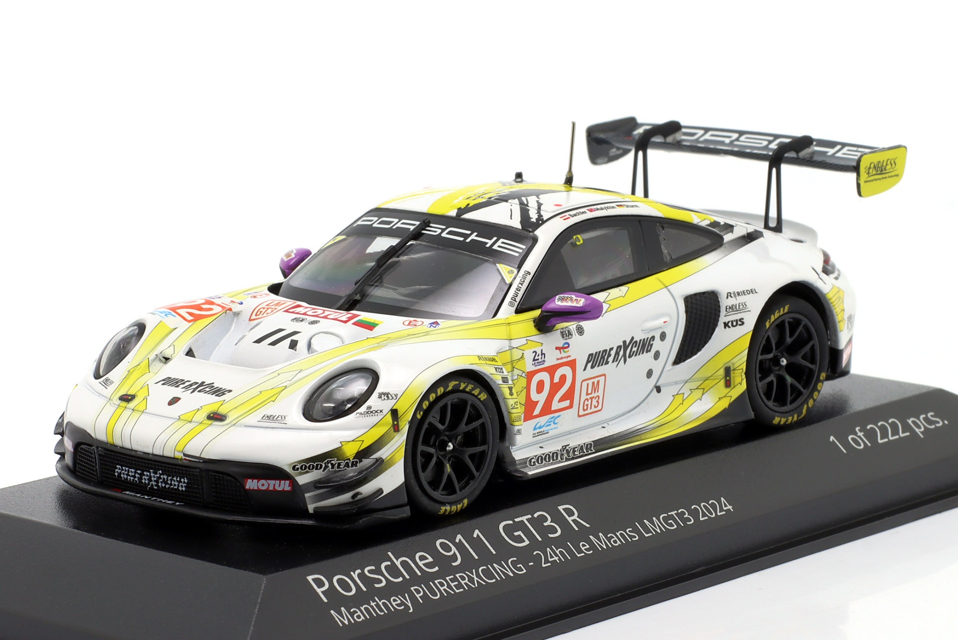 Porsche 911 GT3 R #92 24h LeMans 2024 Manthey PureRxcing  