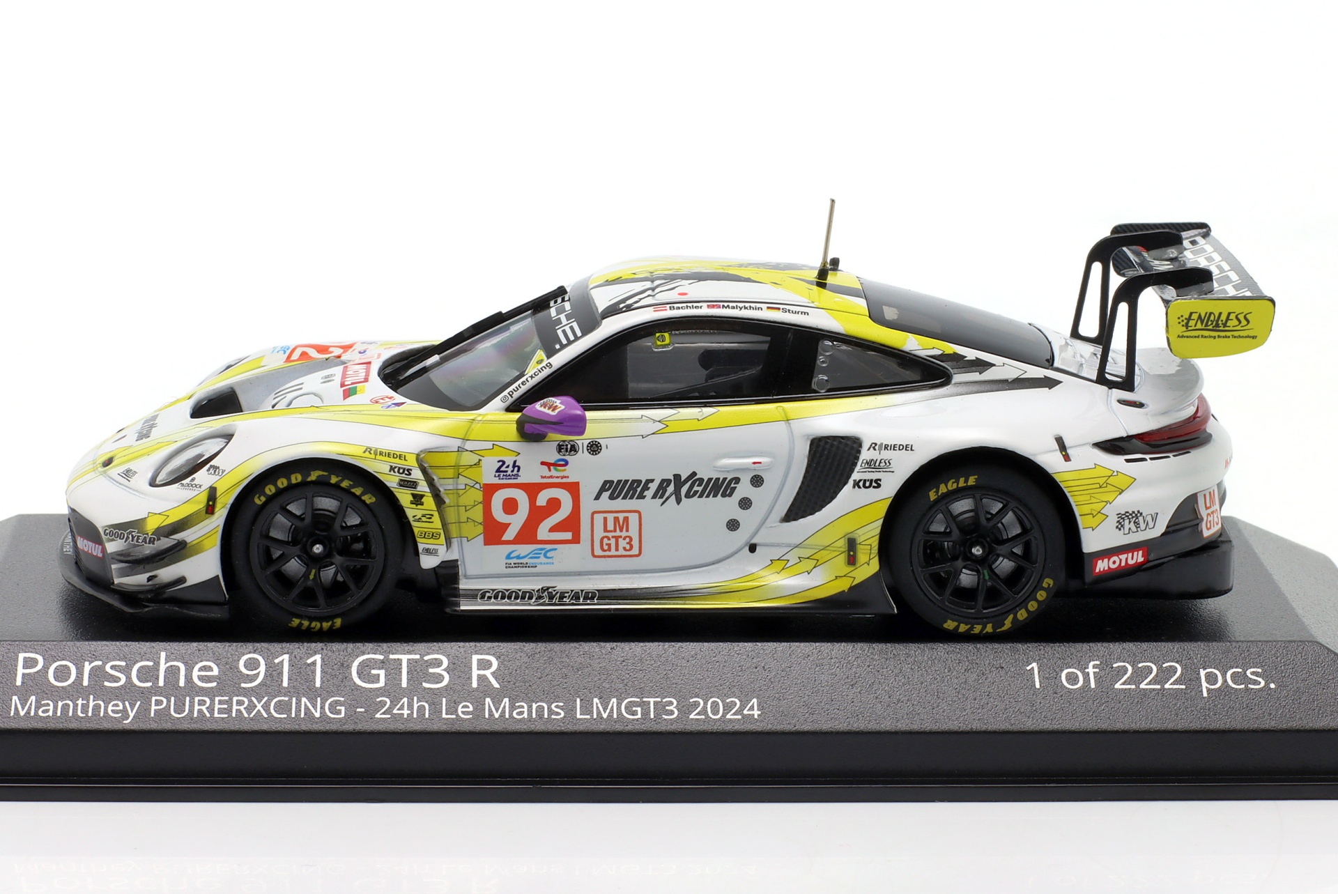 Porsche 911 GT3 R #92 24h LeMans 2024 Manthey PureRxcing  