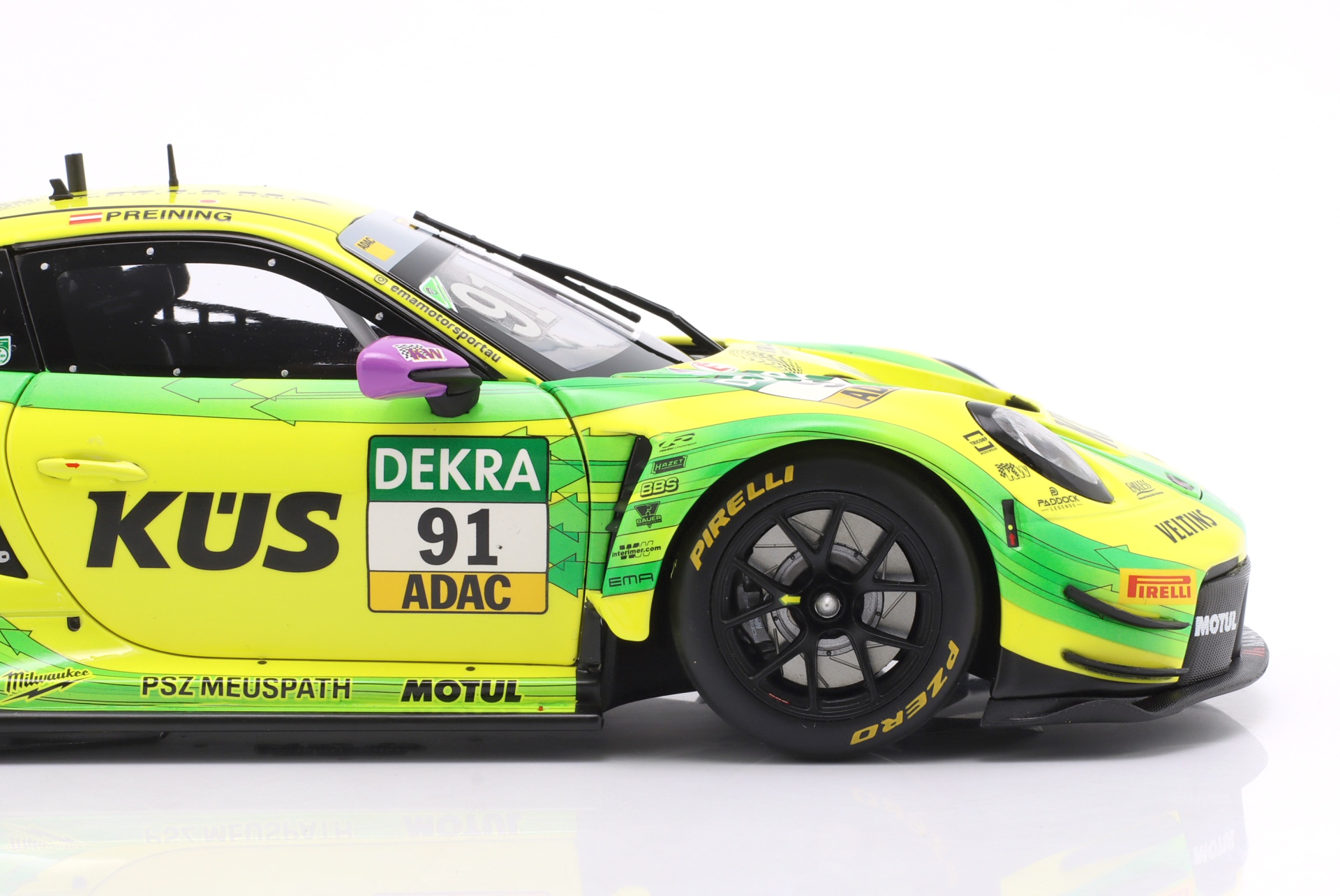 Porsche 911 GT3 R #91 DTM 2025 Thomas Preining Manthey Grello  
