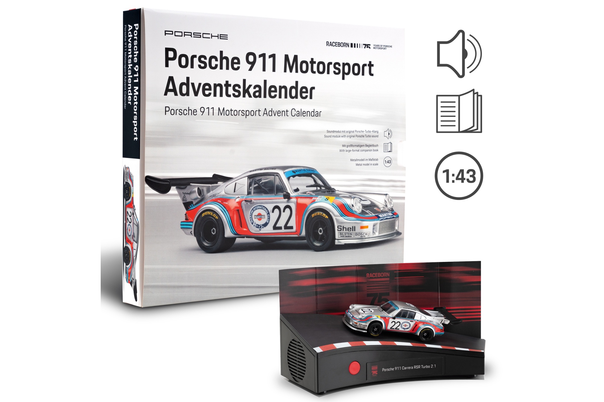 Porsche 911 Motorsport Adventskalender: Porsche 911 #22 1974  