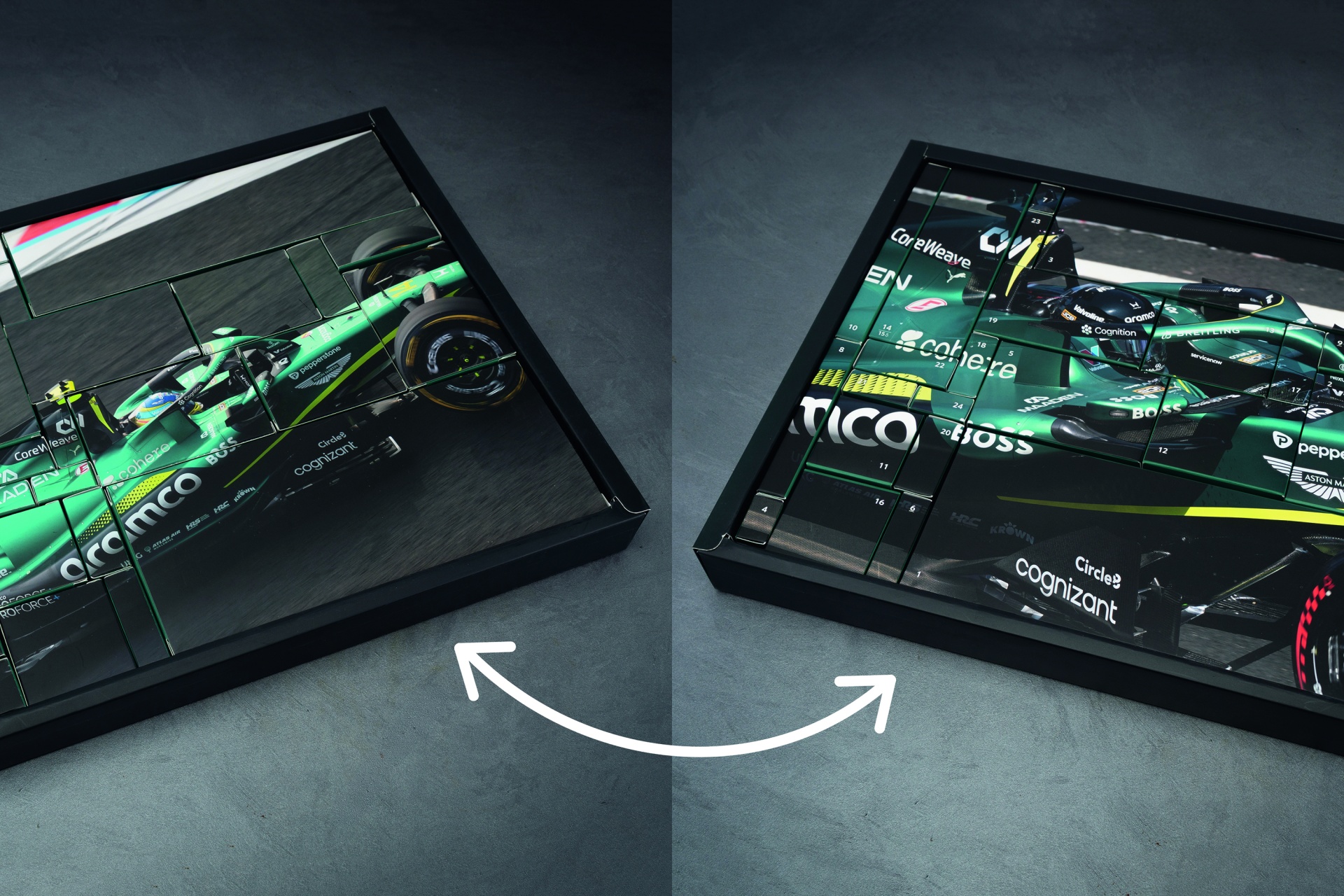 Fernando Alonso Aston Martin Aramco Formel 1 Adventskalender  