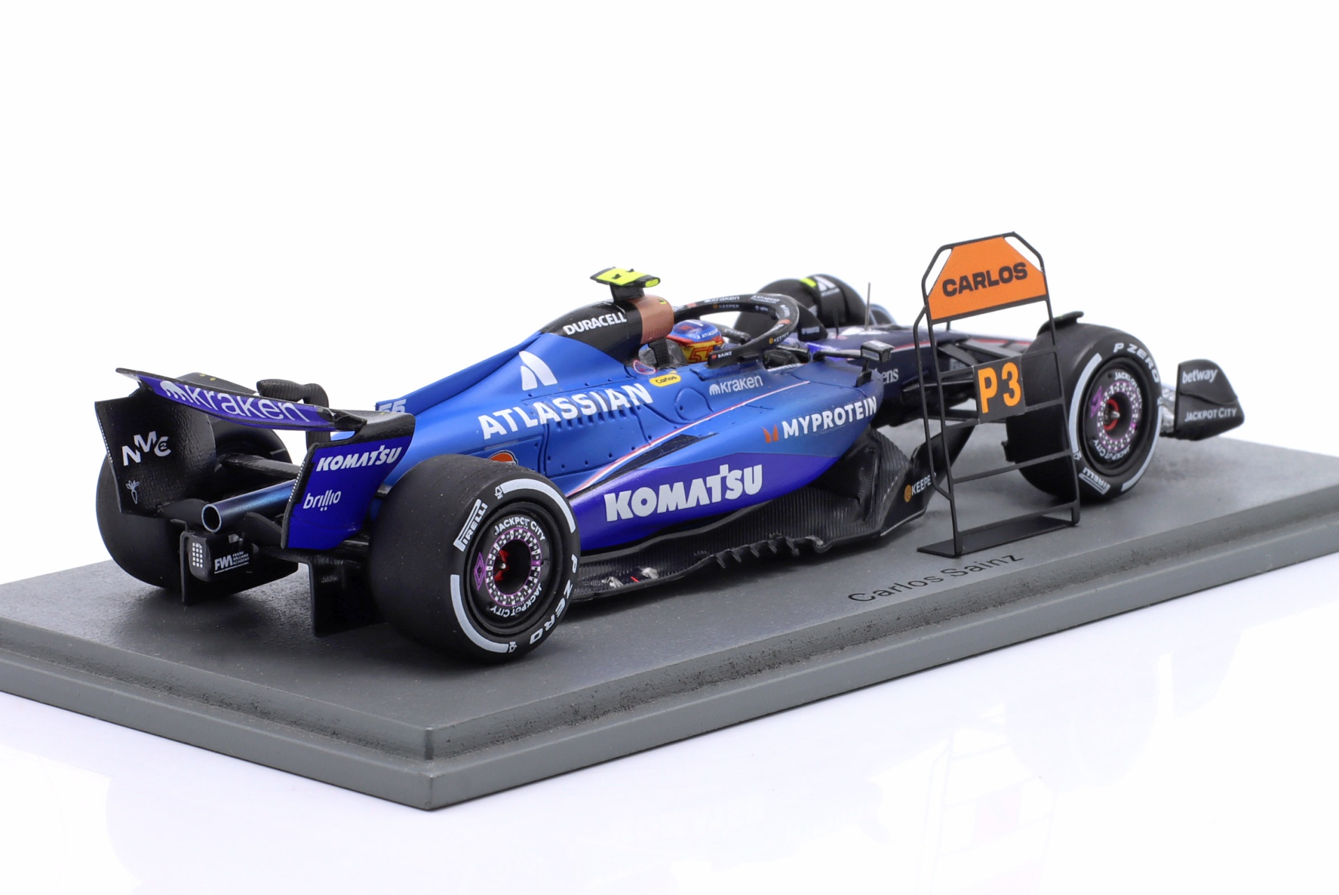 Carlos Sainz jr. Williams FW47 #55 3rd Aserbaidschan GP Formel 1 2025  