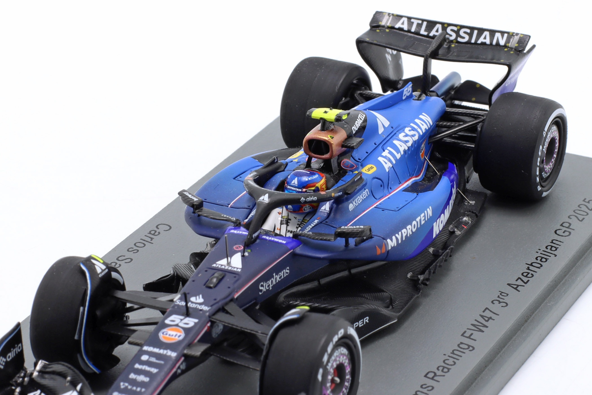 Carlos Sainz jr. Williams FW47 #55 3rd Aserbaidschan GP Formel 1 2025  